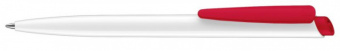 картинка 2959 шариковая ручка Senator сп Dart Basic Polished белый/красный 186 