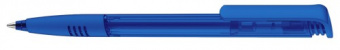картинка 2234 шариковая ручка Senator сп Super Hit Clear Soft grip zone прозрачно-синий 2935 