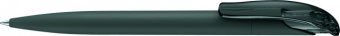 картинка 2737 шариковая ручка Senator Challenger Soft Touch clip clear серый 445 