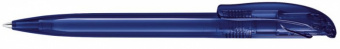 картинка 2192 шариковая ручка Senator Challenger Clear т.синий 2757 