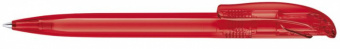 картинка 2192 шариковая ручка Senator Challenger Clear красный 186 