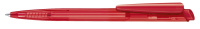 картинка 2602 шариковая ручка Senator сп Dart Clear красный  186 