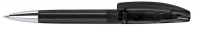картинка 3253 шариковая ручка Senator Bridge Clear черный black с металлическим наконечником 
