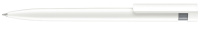 картинка 2993 шариковая ручка Senator Liberty Basic Polished белый/серый  Cool  Gray 9 