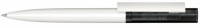 картинка 3281 шариковая ручка Senator Headliner Clear Basic белый/черный 
