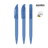 картинка 2418 шариковая ручка Senator  Challenger Frosted синий 2935 