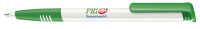 картинка 2956 шариковая ручка Senator сп Super-Hit Basic Polished Soft grip белый/зеленый 347 
