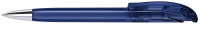 картинка 2925 шариковая ручка Senator Challenger Clear MT  темно-синий 2757 