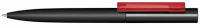 картинка 3285 шариковая ручка Senator Headliner Soft Touch черный/красный 186 