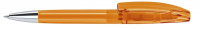 картинка 3253 шариковая ручка Senator Bridge Clear оранжевый 151 с металлическим наконечником 