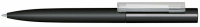 картинка 3285 шариковая ручка Senator Headliner Soft Touch черный/прозрачный 
