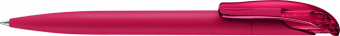картинка 2737 шариковая ручка Senator Challenger Soft Touch clip clear красный 201 
