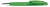 картинка 3253 шариковая ручка Senator Bridge Clear зеленый 347 с металлическим наконечником 