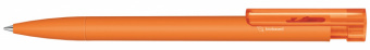 картинка 3310 шариковая ручка Senator Liberty Bio matt clip clear  оранжевый 021 