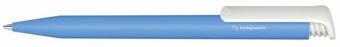 картинка 3300 шариковая ручка Senator Super-Hit Bio matt голубой 279/белый 