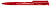 картинка 2234 шариковая ручка Senator сп Super Hit clear soft grip zone красные  186 
