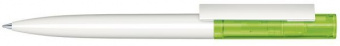 картинка 3281 шариковая ручка Senator Headliner Clear Basic белый/зеленый 376 