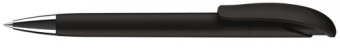 картинка 2926 шариковая ручка Senator Challenger polished черный с металлическим наконечником 