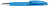 картинка 3253 шариковая ручка Senator Bridge Clear голубой Hex.Cyan с металлическим наконечником 