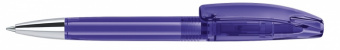 картинка 3253 шариковая ручка Senator Bridge Clear фиолетовый 267 с металлическим наконечником 