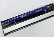 Ручки Point Polished синего цвета для компании АЙ-ЭС-ЭС