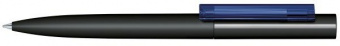 картинка 3285 шариковая ручка Senator Headliner Soft Touch черный/т.синий 2757 