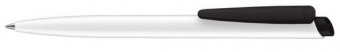 картинка 2959 шариковая ручка Senator сп Dart Basic Polished белый/черный black 