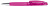 картинка 3253 шариковая ручка Senator Bridge Clear розовый Rhod.Red с металлическим наконечником 