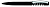 картинка 2310 шариковая ручка Senator New Spring Polished черный black с металлическим клипом 