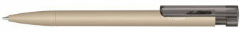 картинка 3310 шариковая ручка Senator Liberty Bio matt clip clear серый Warm Gray 3 