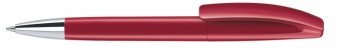 картинка 3252 шариковая ручка Senator Bridge Polished т.красный 201 с металлическим наконечником 