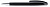 картинка 3252 шариковая ручка Senator Bridge Polished черный black с металлическим наконечником 